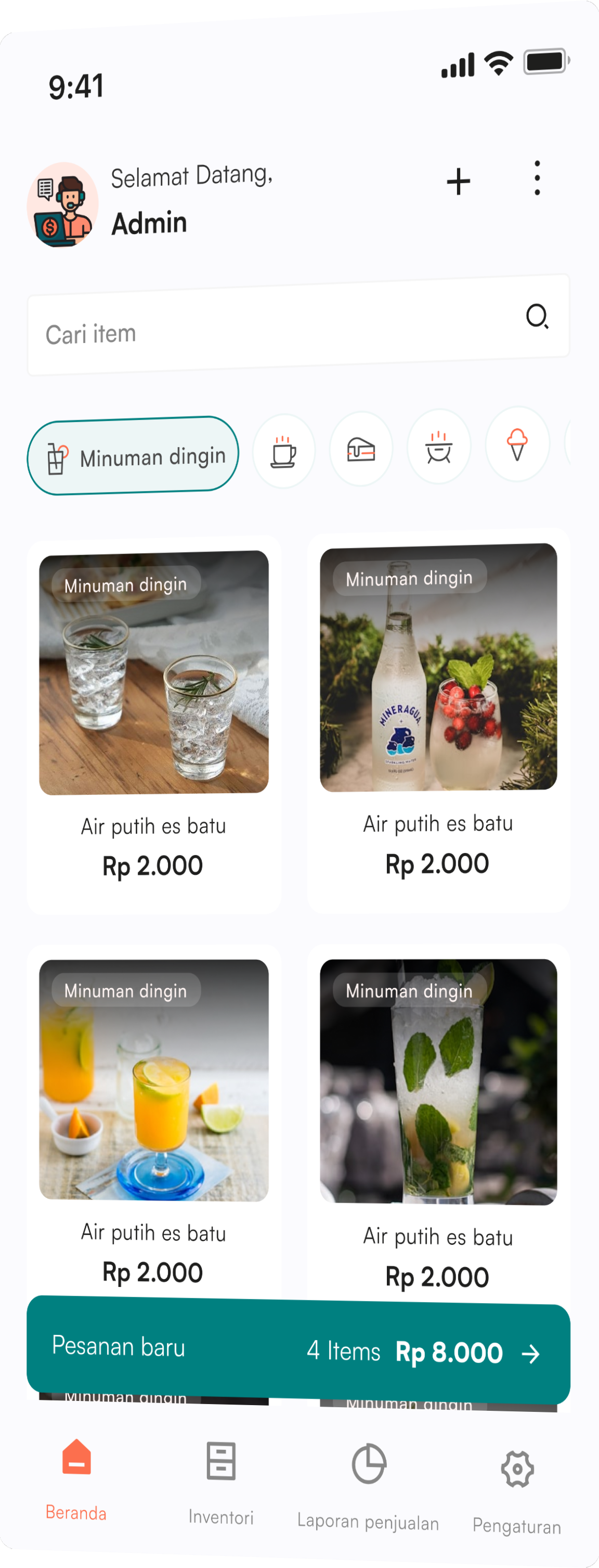 Dokfin POS Menu